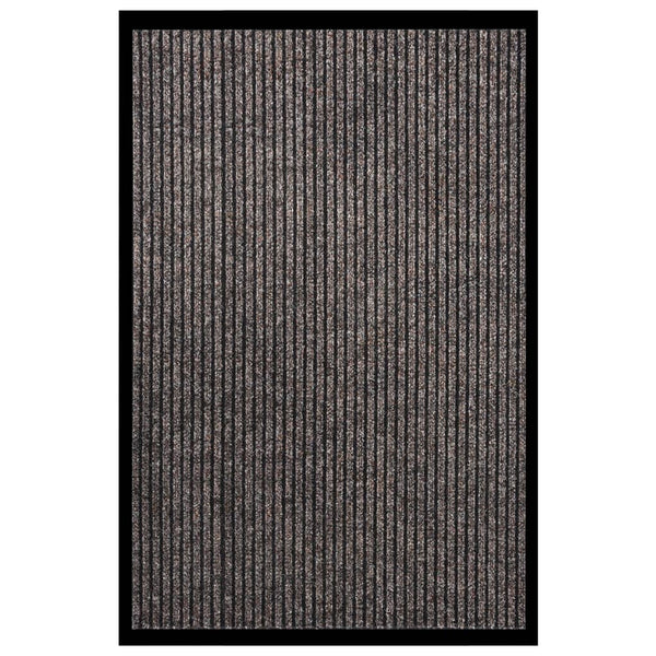 Beige Fußmatte Tenonia 80x120cm (gestreift)