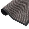 Beige Fußmatte Tenonia 80x120cm (gestreift)