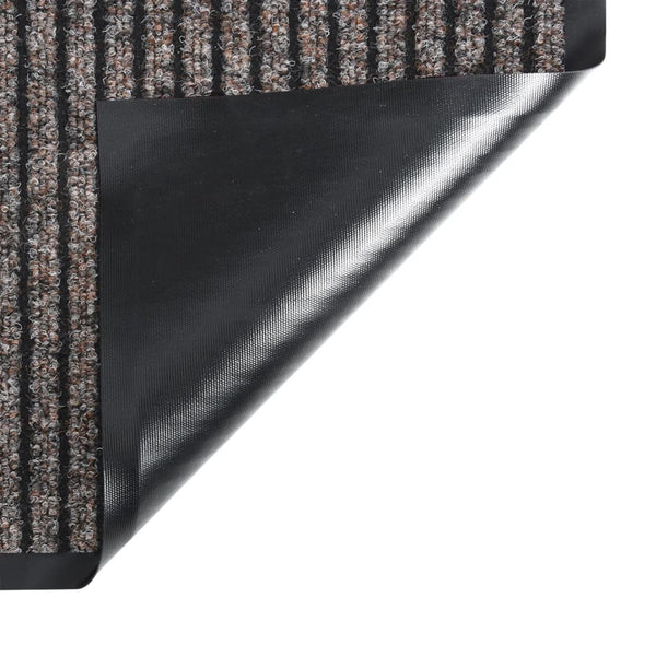 Beige Fußmatte Tenonia 80x120cm (gestreift)