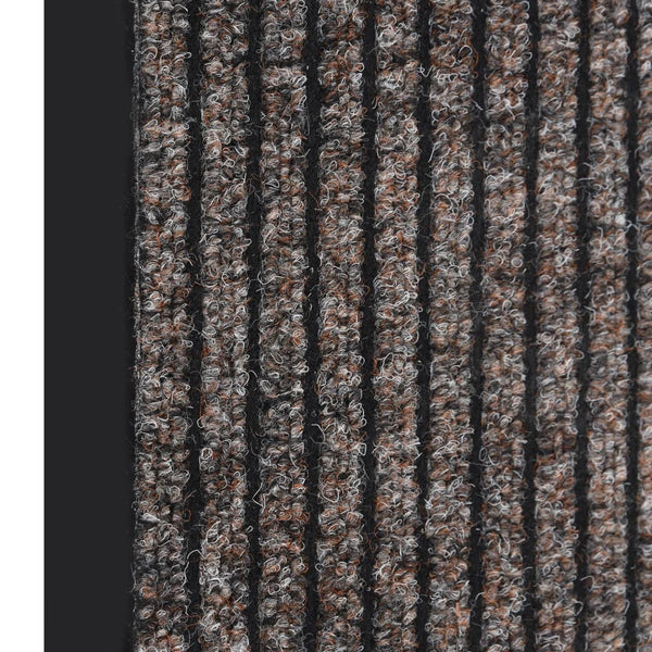 Beige Fußmatte Tenonia 80x120cm (gestreift)
