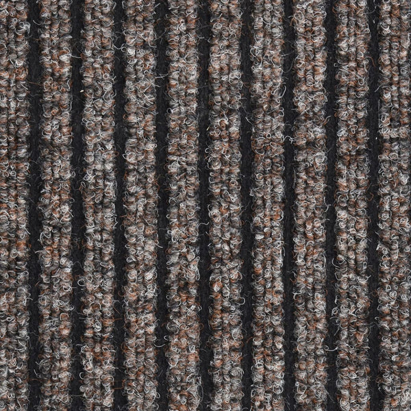 Beige Fußmatte Tenonia 80x120cm (gestreift)