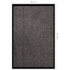 Beige Fußmatte Tenonia 80x120cm (gestreift)