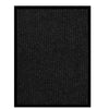 Anthrazitfarbene Fußmatte Tenonia 60x80cm (gestreift)