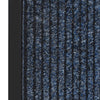 Blauer Tenonia-Fußabtreter 80x120cm (gestreift)