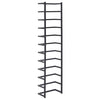 Schwarzer Handtuchhalter Enoru 24x12x96cm (Stahl)