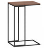 Schwarzer Beistelltisch Thoader 40x30x59cm (Holz)