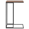 Schwarzer Beistelltisch Thoader 40x30x59cm (Holz)