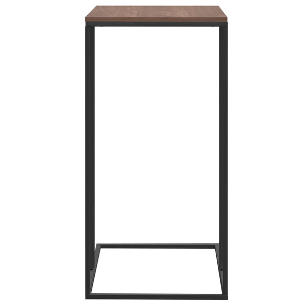 Schwarzer Beistelltisch Thoader 40x30x59cm (Holz)