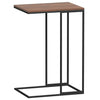Schwarzer Beistelltisch Thoader 40x30x59cm (Holz)