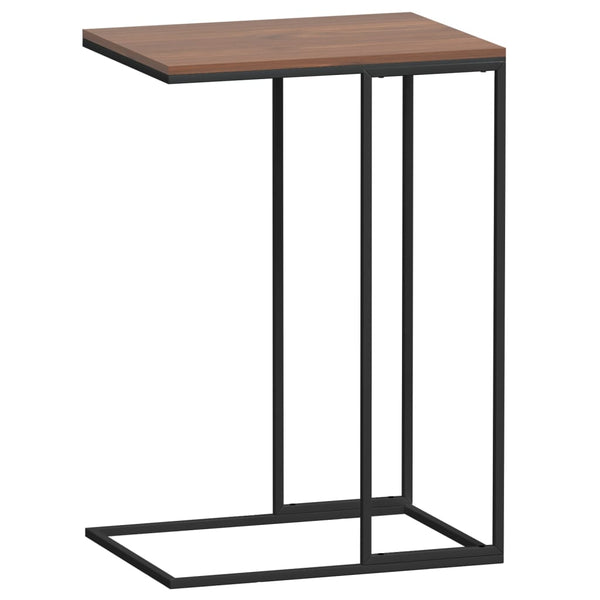 Schwarzer Beistelltisch Thoader 40x30x59cm (Holz)