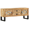 TV-Lowboard Marshall 110x30x45cm (Manges-Holz, grob)