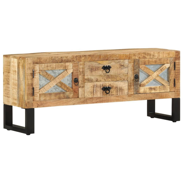 TV-Lowboard Marshall 110x30x45cm (Manges-Holz, grob)