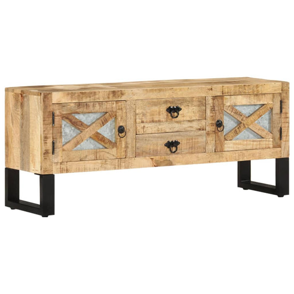 TV-Lowboard Marshall 110x30x45cm (Manges-Holz, grob)