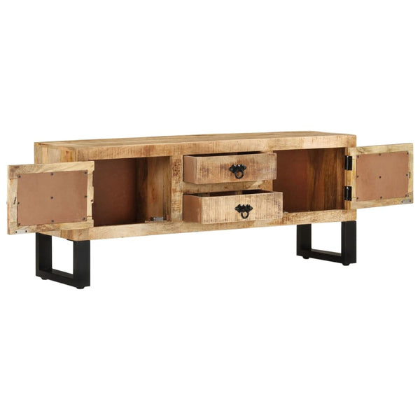 TV-Lowboard Marshall 110x30x45cm (Manges-Holz, grob)