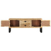 TV-Lowboard Marshall 110x30x45cm (Manges-Holz, grob)
