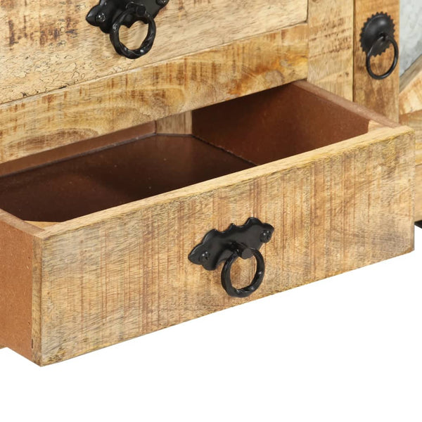 TV-Lowboard Marshall 110x30x45cm (Manges-Holz, grob)