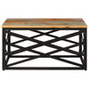 Couchtisch Afinela 68x68x35cm (recyceltes Massivholz)
