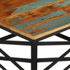 Couchtisch Afinela 68x68x35cm (recyceltes Massivholz)