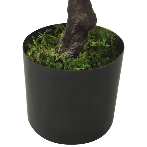 Vihreä tekokasvi bonsaipuu mänty ruukulla Franscisc 60cm