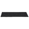 Nicolau 60x25cm selbstklebende Treppenmatten in Grau (15 Stück) rechteckig