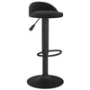 Schwarze Barhocker Marlita (2er-Set Samt)