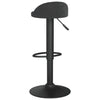 Schwarze Barhocker Marlita (2er-Set Samt)