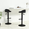 Schwarze Barhocker Marlita (2er-Set Samt)