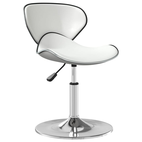 Weißer Barhocker Ottocar (Kunstleder)