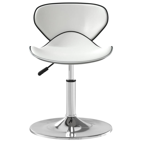 Weißer Barhocker Ottocar (Kunstleder)