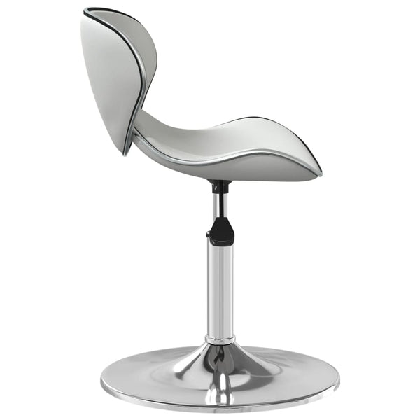Weißer Barhocker Ottocar (Kunstleder)