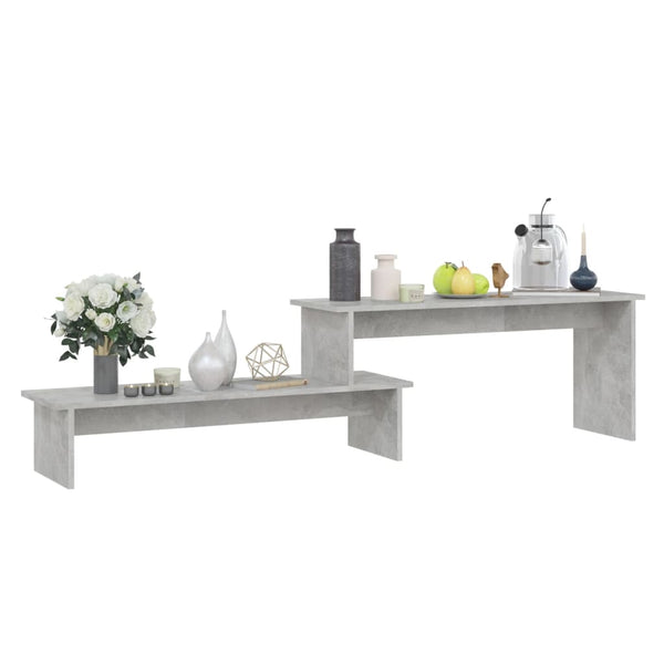 TV-Bank Venter 180x30x43cm betongrau (Spanplatte)