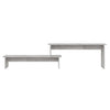 TV-Bank Venter 180x30x43cm betongrau (Spanplatte)