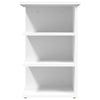Weißer Beistellschrank Medine 35x35x55cm (Holz)
