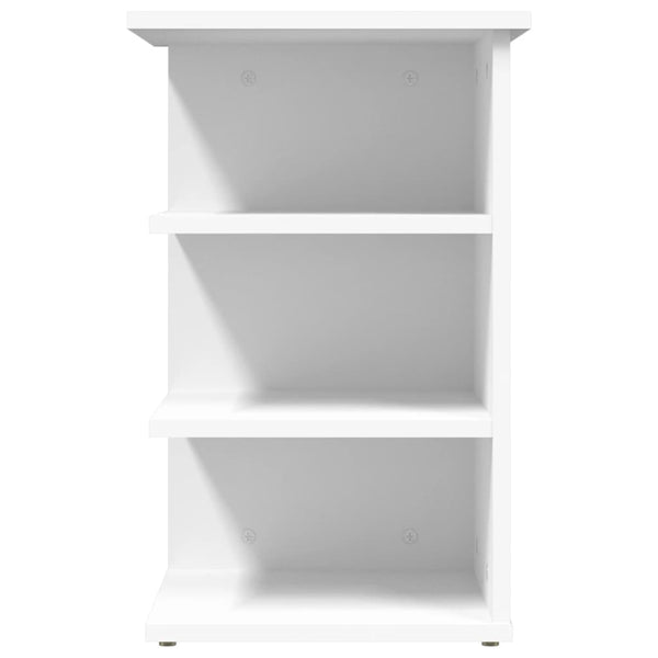 Weißer Beistellschrank Medine 35x35x55cm (Holz)