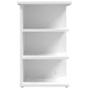 Weißer Beistellschrank Medine 35x35x55cm (Holz)