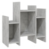 Betongrauer Beistellschrank Vrinceanu 60x26x60cm (Holz)