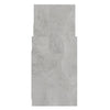 Betongrauer Beistellschrank Vrinceanu 60x26x60cm (Holz)