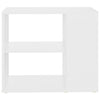 Weißer Beistellschrank Dinicu 60x30x50cm (Holz)