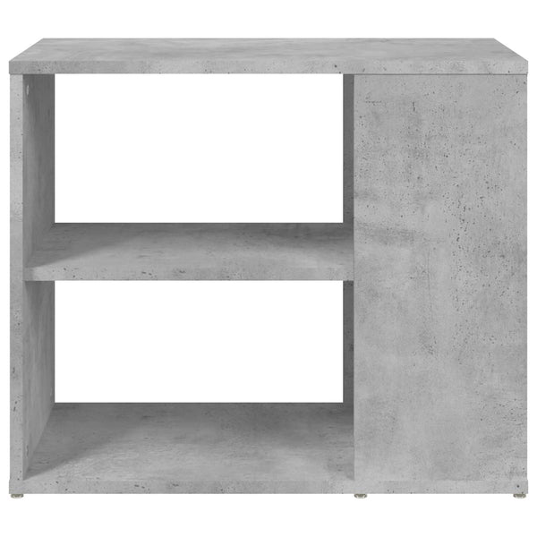 Betongrauer Beistellschrank Dinicu 60x30x50cm (Holz)