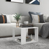 Weißer Couchtisch Tufila 40x40x30cm (Holz)