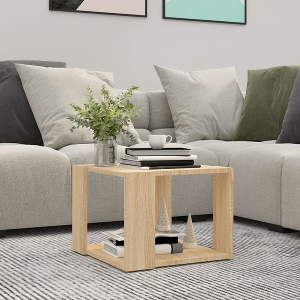 Couchtisch Sonoma Eiche Tufila 40x40x30cm (Holz)
