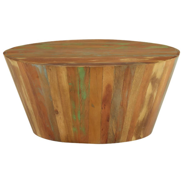 Couchtisch Vandu Ø65x31cm (recyceltes Massivholz)