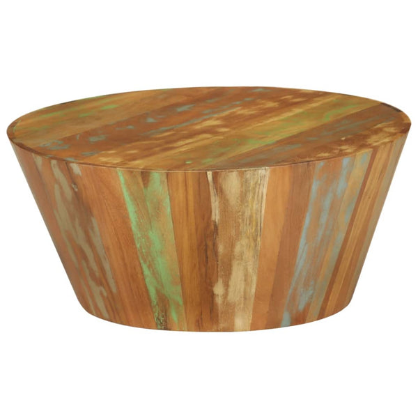 Couchtisch Vandu Ø65x31cm (recyceltes Massivholz)