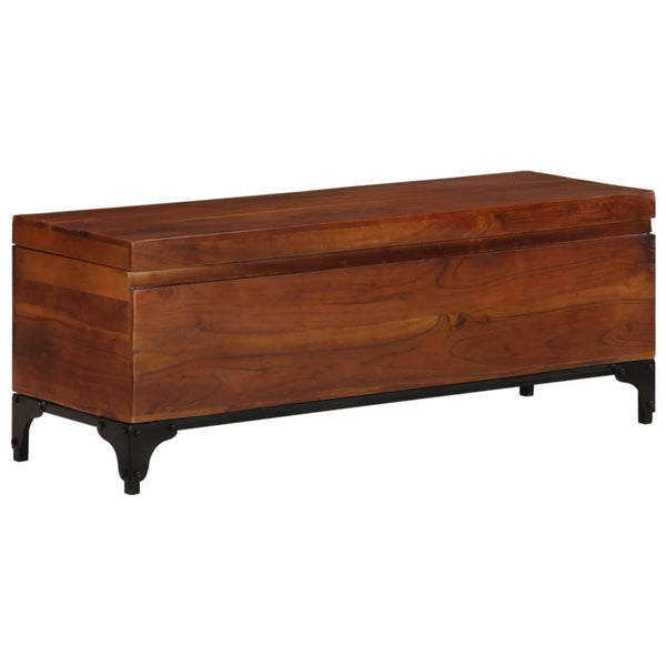 Aufbewahrungstruhe Rusita 110x35x41cm (Akazienholz)