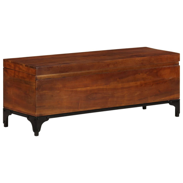 Aufbewahrungstruhe Rusita 110x35x41cm (Akazienholz)