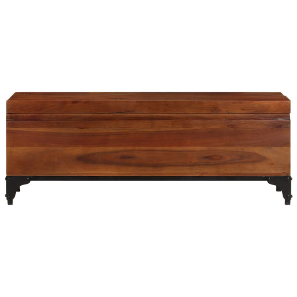 Aufbewahrungstruhe Rusita 110x35x41cm (Akazienholz)