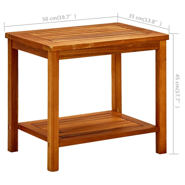 Couchtisch Polia 50x35x45cm (Akazienholz)