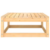 Outdoor-Hocker mit Kissen Dumitriea (2er-Set Kiefer)