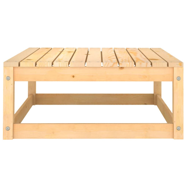 Outdoor-Hocker mit Kissen Dumitriea (2er-Set Kiefer)