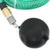 Grüner Saugschlauch mit Messinganschlüssen Lenut 1,1 5 m (PVC)